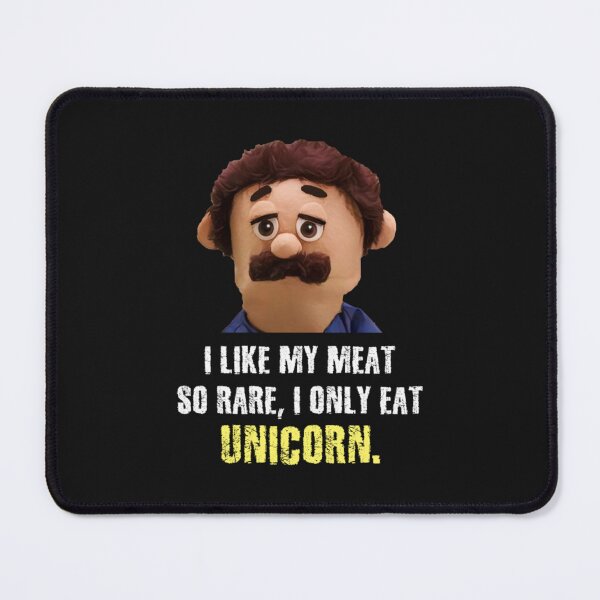 Item preview, Awkward Puppets Diego I Like My Meat So Rare designed and sold by Sigapostore.