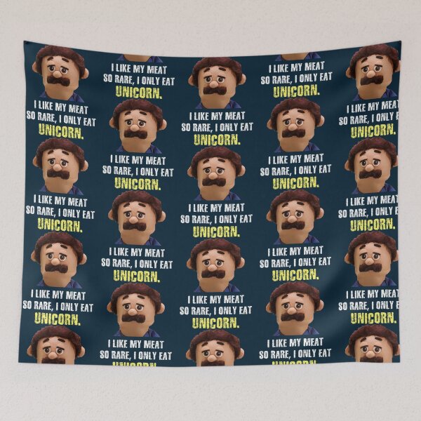 Item preview, Awkward Puppets Diego I Like My Meat So Rare designed and sold by Sigapostore.