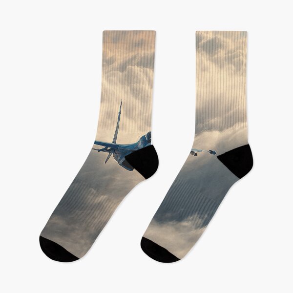 Item preview, Sukhoi Su-27 Wing Flash Over Clouds designed and sold by Skyframe Aviation.