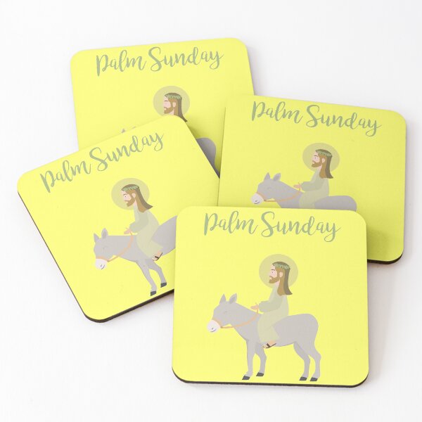 Item preview, Jesus Riding Donkey Palm Sunday designed and sold by thewishdesigns.