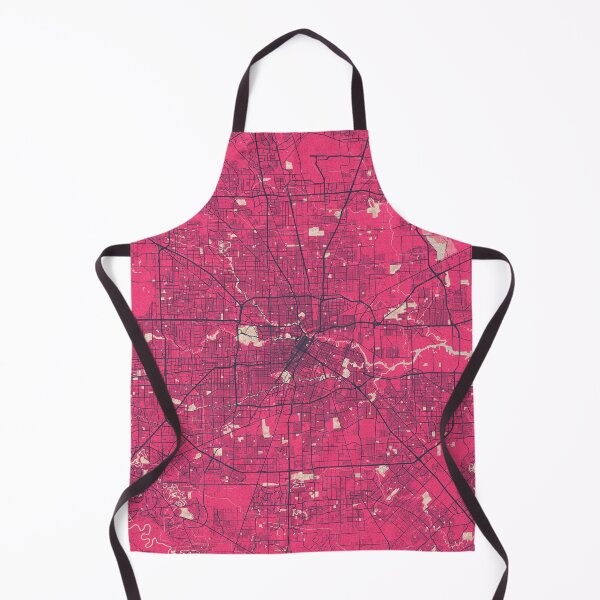 Item preview, Houston City Map of Texas, USA - Blossom designed and sold by deMAP.