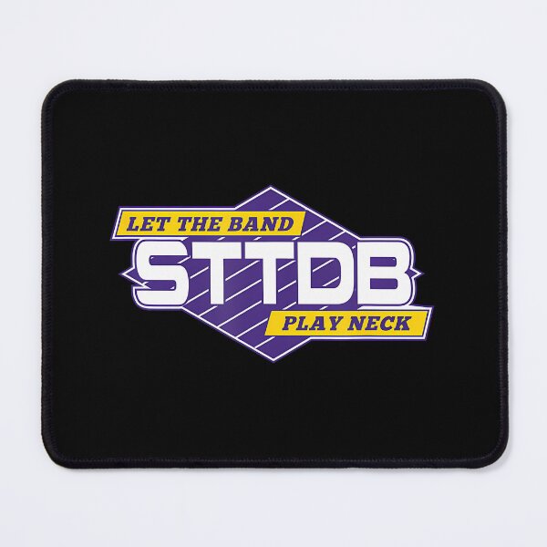 Item preview, Sttdb Let The Band Play Neck Purple And Gold designed and sold by AstroGigglesFun.
