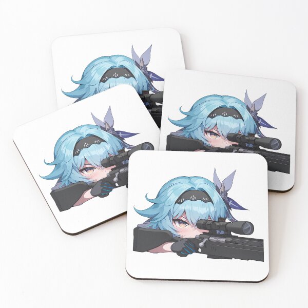 Item preview, Game Chibi Eula Genshin Impact sniper tactical kawaii designed and sold by GABRIELMURPHY.