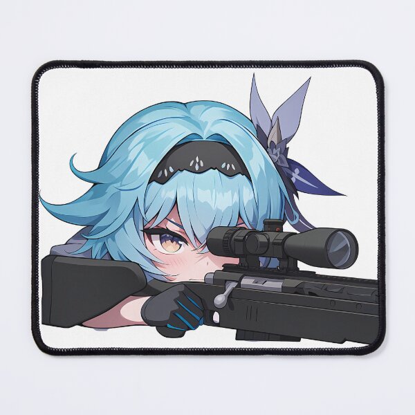 Item preview, Game Chibi Eula Genshin Impact sniper tactical kawaii designed and sold by GABRIELMURPHY.