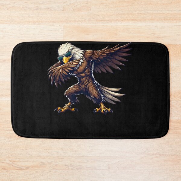 Item preview, Dabbing Bald Eagle Animal Lover designed and sold by Kimberley King Art  King Art.