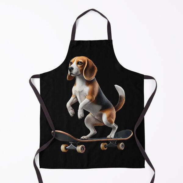 Item preview, Beagle Riding a Skateboard Skateboarding Skater Fans designed and sold by Kimberley King Art King Art.