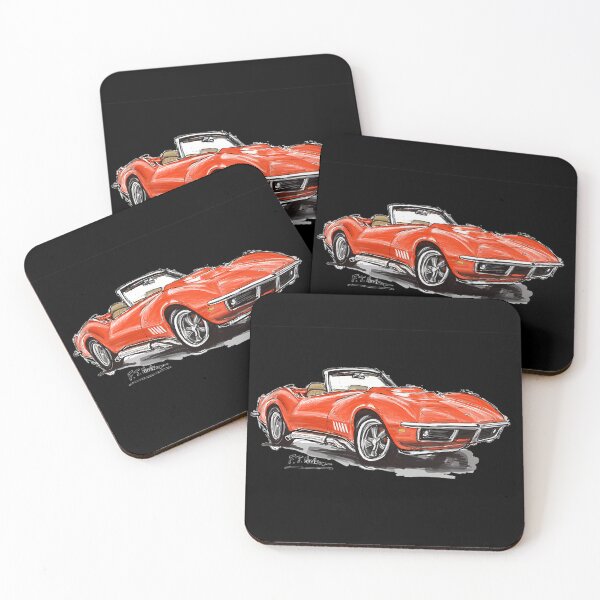 Item preview, Corvette C3 In Red designed and sold by kambriacasi.
