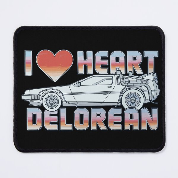 Item preview, Vintage Classic Car I Love Delorean designed and sold by PrintCarClub.