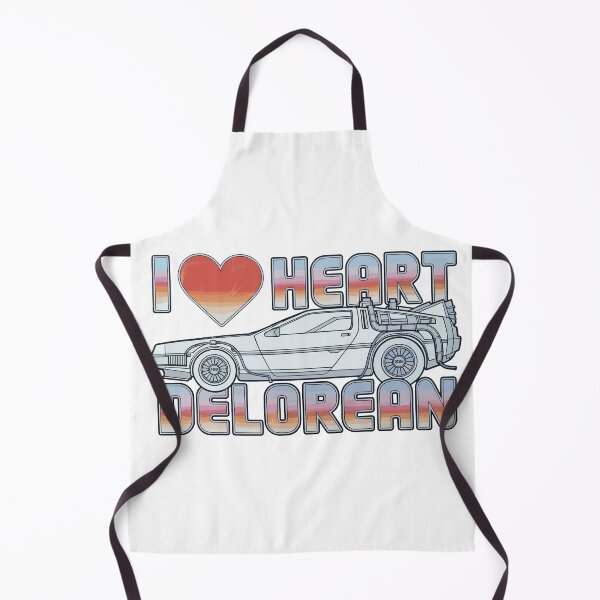 Item preview, Vintage Classic Car I Love Delorean designed and sold by PrintCarClub.