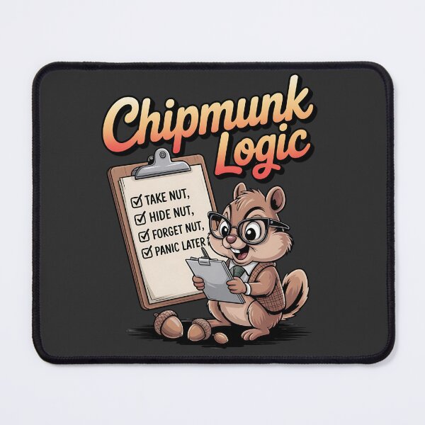 Item preview, Chipmunk logic - Got chipmunk - Funky chipmunk - Enjoy chipmunk - funny chipmunk - chipmunk lover - chipmunk now - Easy chipmunk designed and sold by JansenGS.