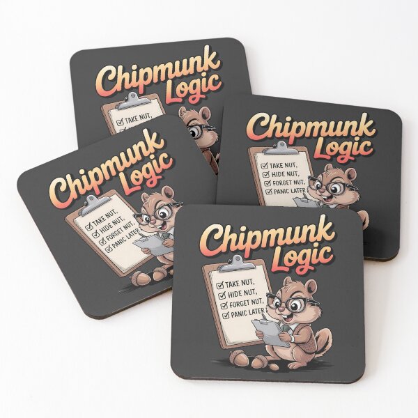 Item preview, Chipmunk logic - Got chipmunk - Funky chipmunk - Enjoy chipmunk - funny chipmunk - chipmunk lover - chipmunk now - Easy chipmunk designed and sold by JansenGS.
