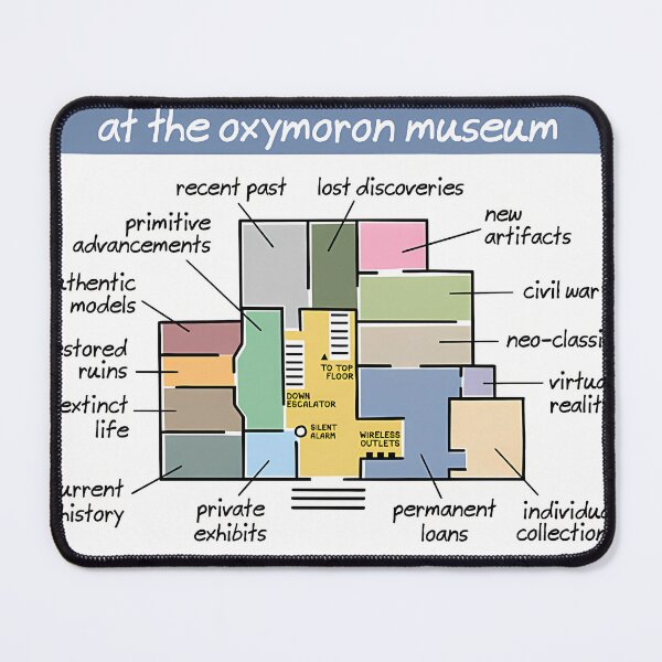Item preview, At The Oxymoron Museum designed and sold by myronpatricie9.