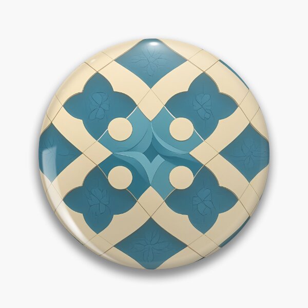 Item preview, Blue Mosaic Grid  Symmetrical Geometric Repeated Texture Pattern (image size 6656x9984) designed and sold by Digital-Davinci.