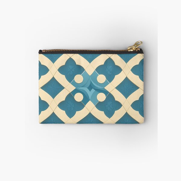 Item preview, Blue Mosaic Grid  Symmetrical Geometric Repeated Texture Pattern (image size 6656x9984) designed and sold by Digital-Davinci.