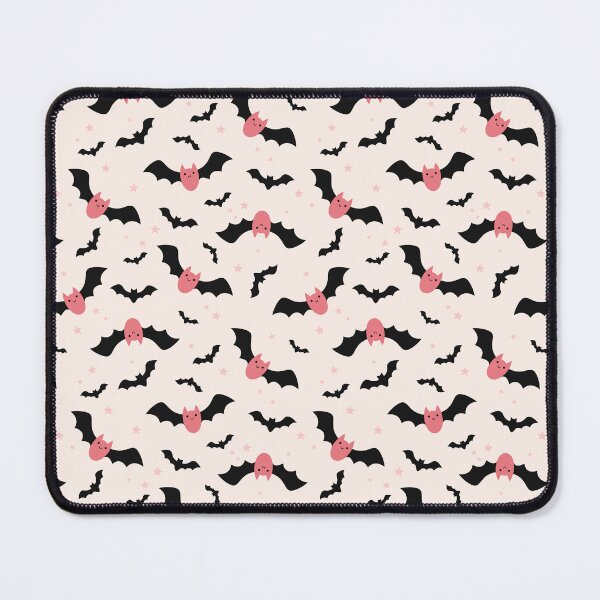 Item preview, Pink Halloween Pattern with Cute Bats designed and sold by Julza Art.