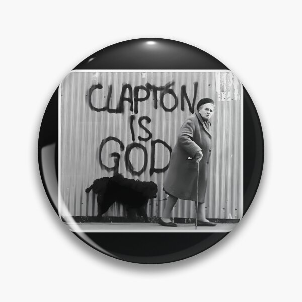 Item preview, Clapton Is God Gift Fan Eric designed and sold by JamesPerezd.
