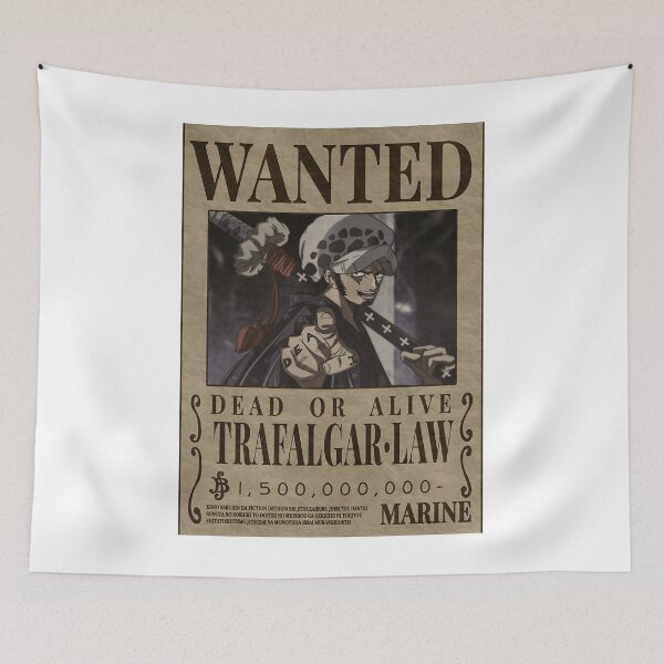 Item preview, Trafalgar D Water Law Bounty One Piece Wanted designed and sold by Damionsch.
