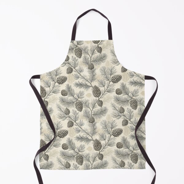Item preview, Vintage Pine Branches and Cones Seamless Pattern designed and sold by RGShirtWorks.