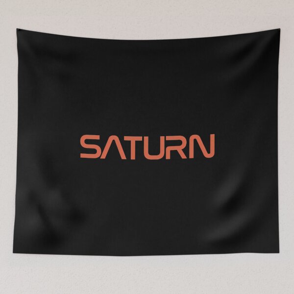 Item preview, Saturn In Nasa Style designed and sold by vahibsimola9.