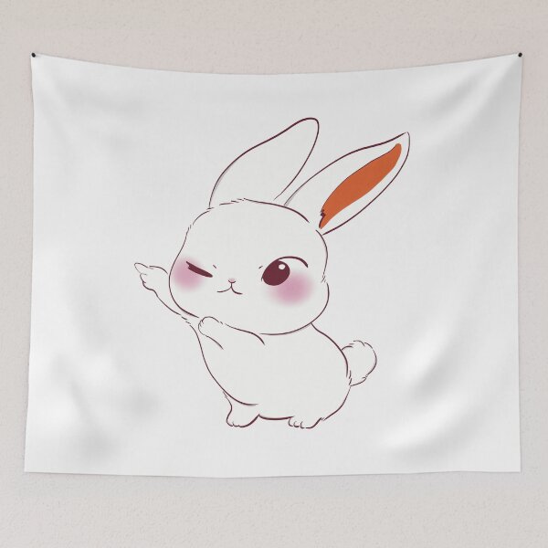 Item preview, Cute Bunny Chibi designed and sold by MellowMayStudio.