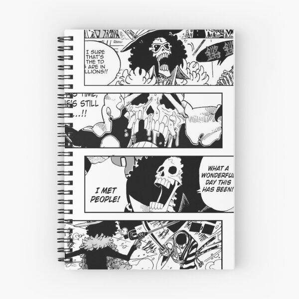Item preview, Brook Soul King One Piece Wan Psu Anime Manga Panel Stripe Design designed and sold by Damionsch.