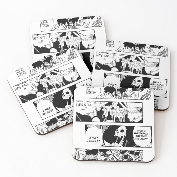 Item preview, Brook Soul King One Piece Wan Psu Anime Manga Panel Stripe Design designed and sold by Damionsch.