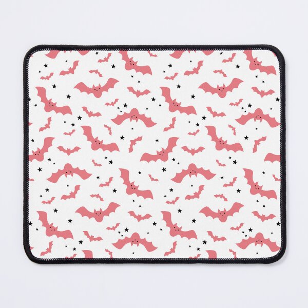 Item preview, Cute Halloween Pattern with Pink Bats designed and sold by Julza Art.
