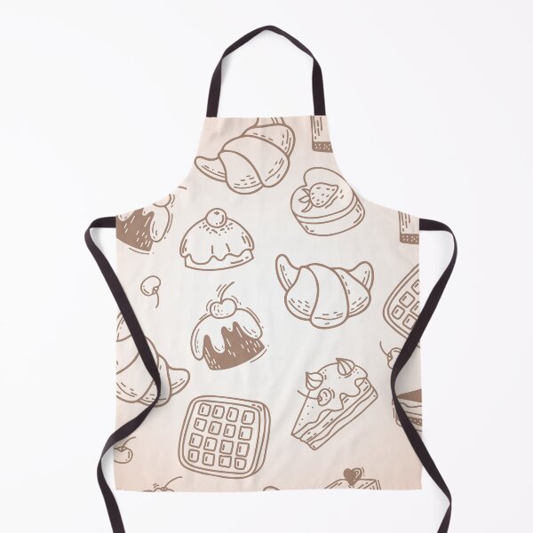 Item preview, Sweet Pastry Pattern – Cakes, Croissants, Waffles & Cherries designed and sold by ViralByDesign.