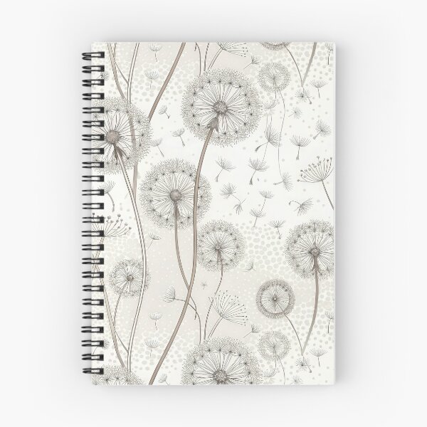 Item preview, Seamless Dandelion Fluff Pattern Illustration designed and sold by ML-Media.