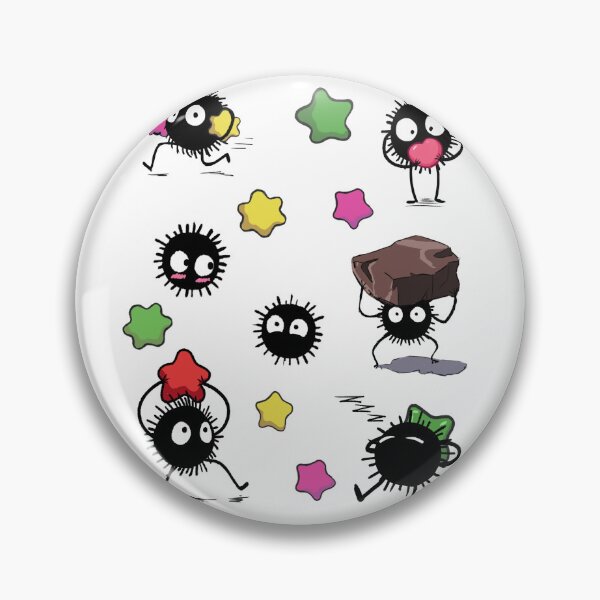 Item preview, Soot Sprites / Susuwatari designed and sold by ViharArt.
