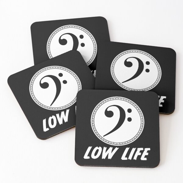 Item preview, Cool Bass Clef Low Life Pun Music Performance Band designed and sold by AstroGigglesFun.