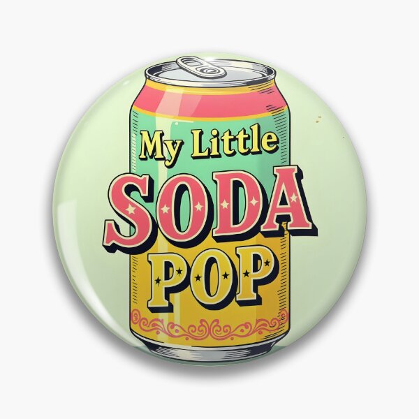 Item preview, My Little Soda Pop – Retro Soda Can Design designed and sold by EmeraldeaDesign.