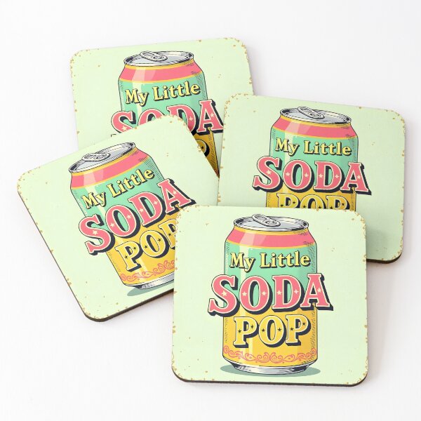 Item preview, My Little Soda Pop – Retro Soda Can Design designed and sold by EmeraldeaDesign.
