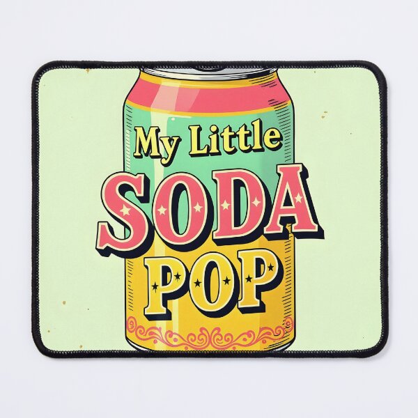 Item preview, My Little Soda Pop – Retro Soda Can Design designed and sold by EmeraldeaDesign.
