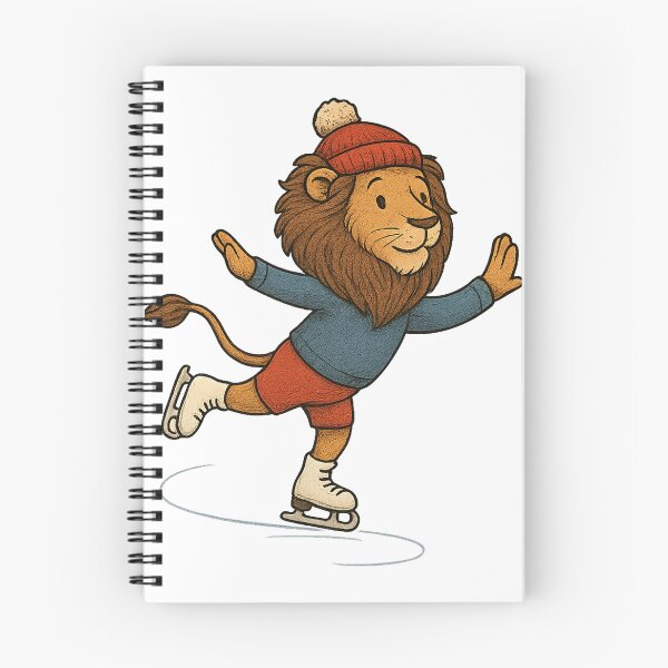 Artikelvorschau, Ice Skating Lion entworfen und verkauft von photoparadise22.