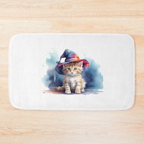 Item preview, Cute Witch Cat – Magical Halloween Design designed and sold by Rose Design & Photos.