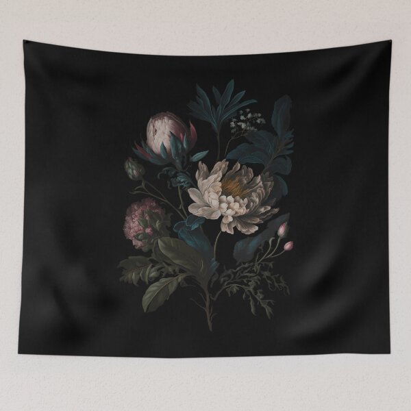 Item preview,  Dark Academia Peony Botanical designed and sold by ArtShopScaly.