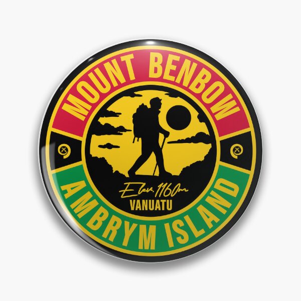 Item preview, Mount Benbow Mountain Vanuatu Hiking Trekking designed and sold by TravelsOfJamie.