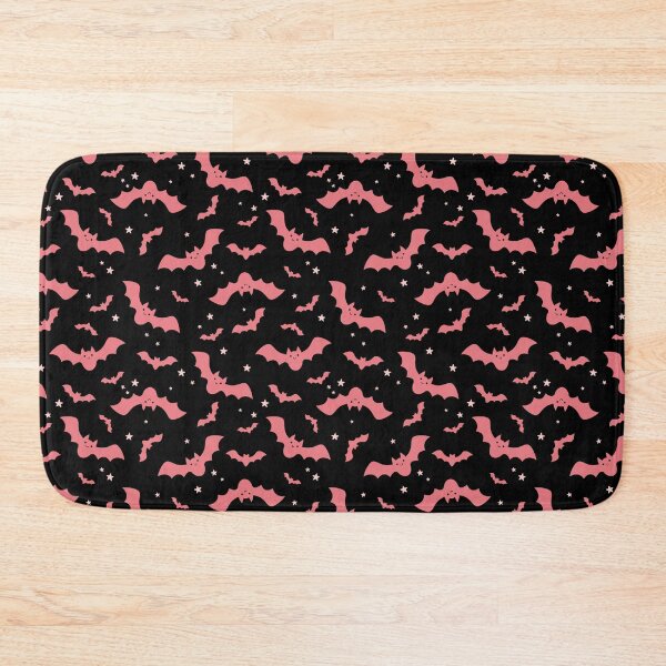 Item preview, Cute Halloween Pattern with Pink Bats designed and sold by Julza Art.