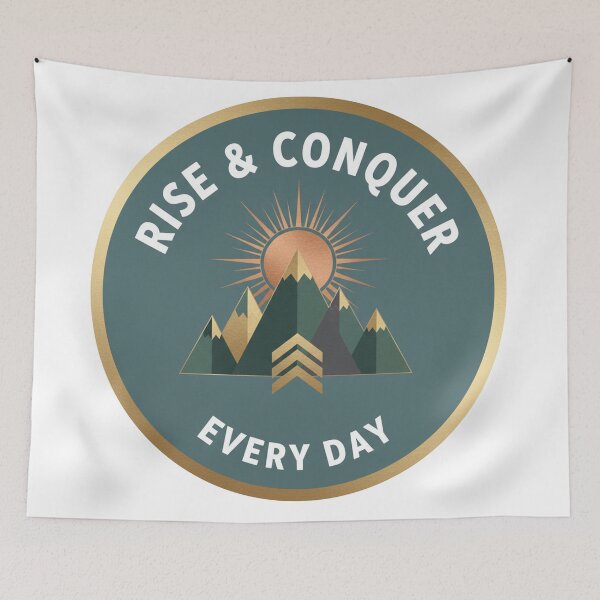 Item preview, Rise and Conquer Every Day designed and sold by Owcomm.