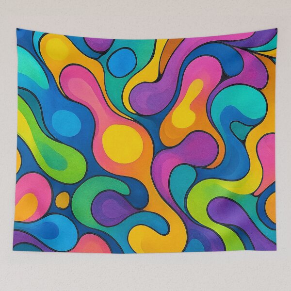 Item preview, Flow of colors meets play of shapes designed and sold by Sigtrix.