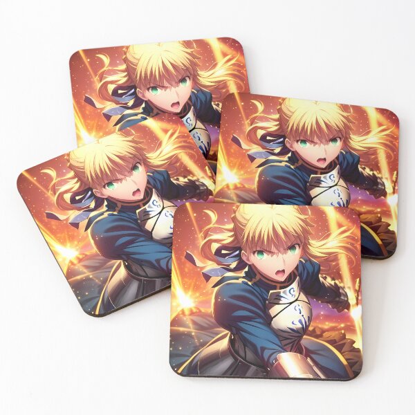 Item preview, Saber Fate Stay Night Anime Girl Battle Armor designed and sold by thedarvills.