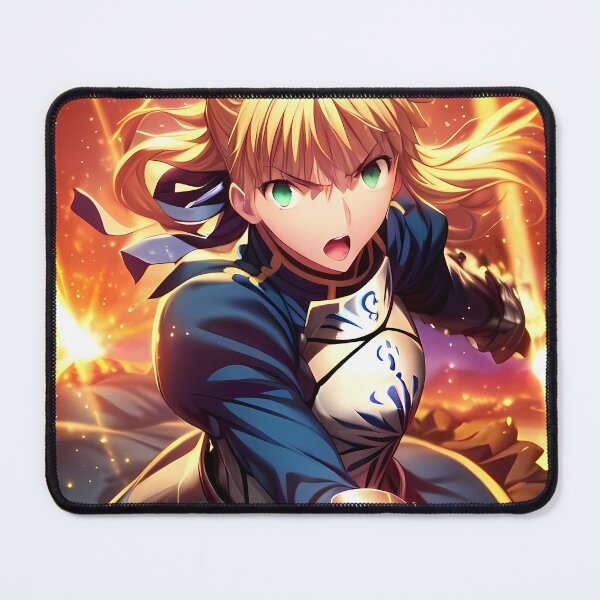 Item preview, Saber Fate Stay Night Anime Girl Battle Armor designed and sold by thedarvills.