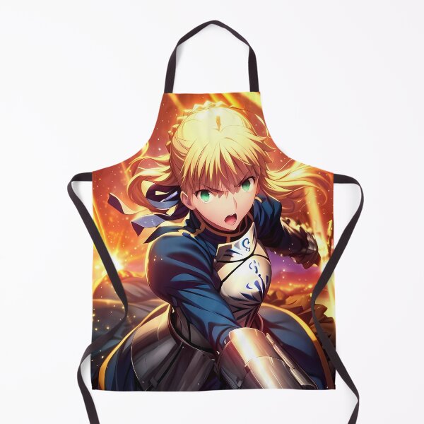 Item preview, Saber Fate Stay Night Anime Girl Battle Armor designed and sold by thedarvills.