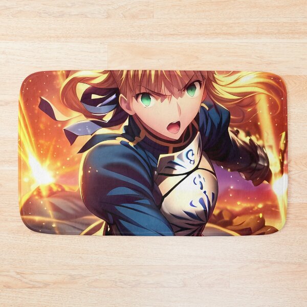 Item preview, Saber Fate Stay Night Anime Girl Battle Armor designed and sold by thedarvills.
