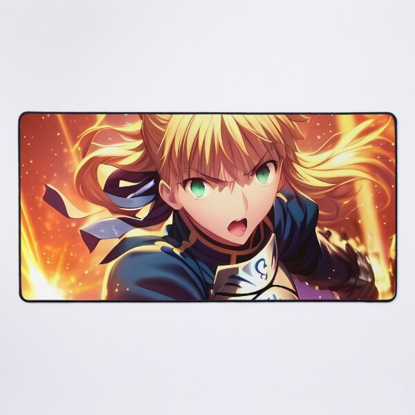 Item preview, Saber Fate Stay Night Anime Girl Battle Armor designed and sold by thedarvills.