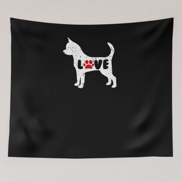 Item preview, Love Paw Chihuahua Silhouette designed and sold by shoppzee.