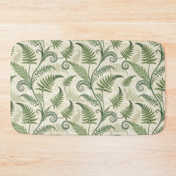 Item preview, Elegant Green Fern Botanical Seamless Pattern designed and sold by RGShirtWorks.
