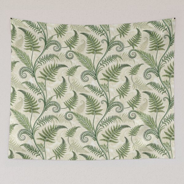 Item preview, Elegant Green Fern Botanical Seamless Pattern designed and sold by ML-Media.