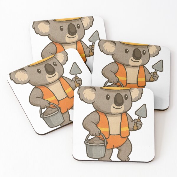 Item preview, Construction Worker Koala designed and sold by photoparadise22.